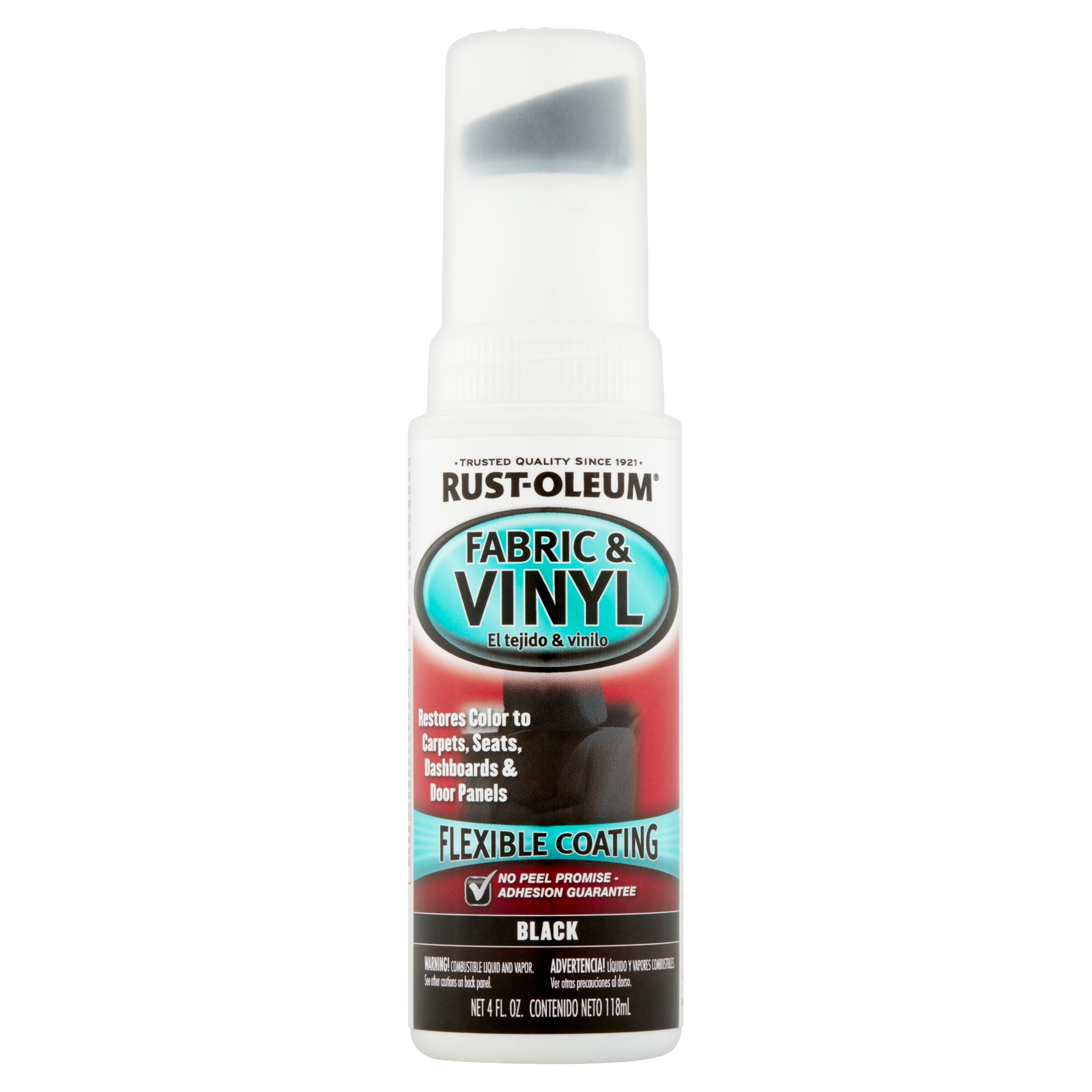RustOleum Fabric & Vinyl Flexible Coating Black, 4 fl oz