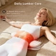 thumbnail image 6 of makemate Electric Lumbar Traction Device with Dynamic Traction, Left & Right Swing, Electrotherapy, Vibration Massage, Hot Compress, 6 of 10