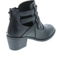 thumbnail image 5 of Forever Link Eury-1 Women's Fashion Round Toe Buckles Low Heel Ankle Booties Shoes, 5 of 7