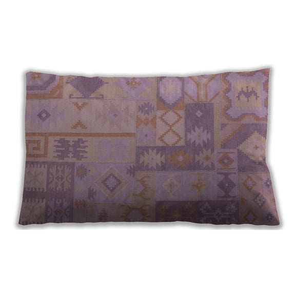 Ahgly Company Outdoor Rectangular Contemporary Lumbar Throw Pillow, 13 inch by 19 inch