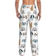 thumbnail image 3 of Goofa Puppy Printed Soft Pajama Pants for Men, Wide Leg Comfy Casual Lounge Yoga Pants-Small, 3 of 9