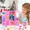 thumbnail image 5 of 137Pcs Doll Closet for 11.5" Dolls, Clothes & Accessories, Gift for Girls Kids Toddlers, 5 of 7