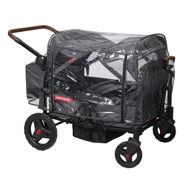 Cubrelluvia Radio Flyer para Voya Carrito Wagon con Bolsa