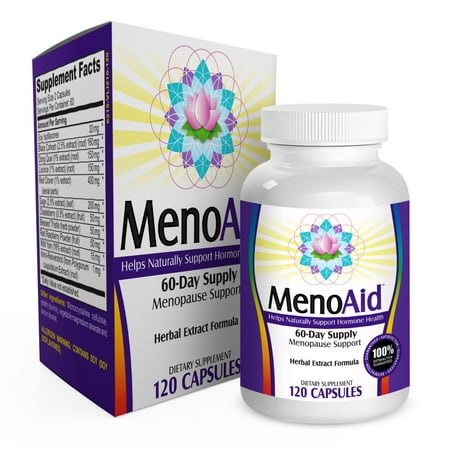 MENO-AID: 2 mois Menopause Relief Aid Supplément