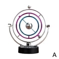 thumbnail image 1 of Newtons Cradle Pendulum, Perpetual Motion Machine Ferris Wheel Balance, USB Battery Dual Use Ferris Wheel Balance Toy, Physics Science Balance Desk Entertainment Decoration for Office, 1 of 7