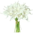 thumbnail image 2 of Lifelike Floral Bouquet Arrangement for Wedding Centerpieces and Home Table 5PCS, 2 of 5