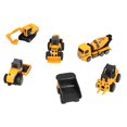 thumbnail image 2 of Juego de juguetes para vehículos de construcción, camiones de aleación, modelo de camión cisterna, juego de coches excavadoras, 2 of 8