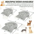 thumbnail image 3 of Costway Plush Calming Dog Couch Bed with Anti-Slip Bottom Plush Mat for Small Dogs & Cats Gray, 3 of 10
