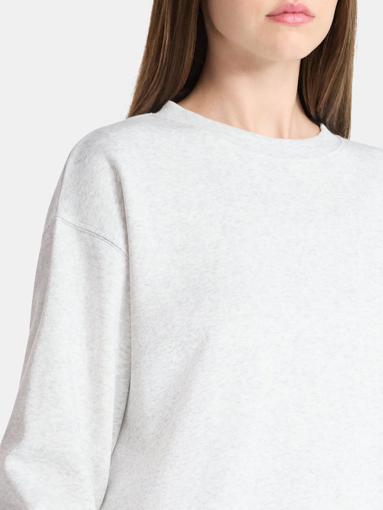 No Boundaries Fleece Oversized Sweatshirt with Long Sleeves, Women’s Sizes XXS-4X