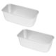 thumbnail image 3 of 2 Pcs French Bread Loaf Baking Tools Loaf Tin Rectangular Bread Toast Handmade Soap Covers, 3 of 3