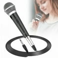 thumbnail image 2 of Unidirection Mic Moving Coil Microphone 6.35mm Plug  Cable Metal Mesh For Musical Instruments For DVD/KTV, 2 of 8