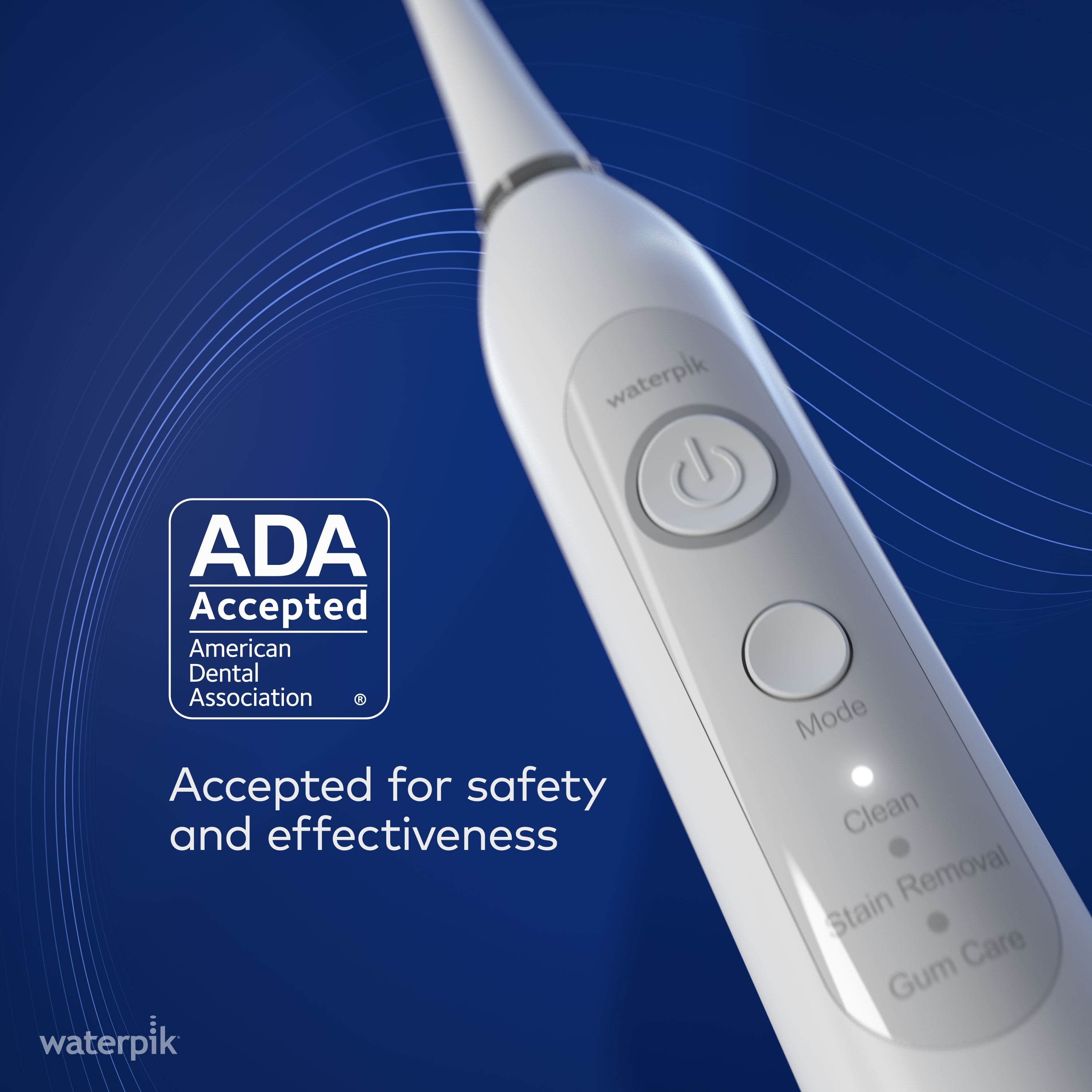 Waterpik Sensonic Sonic Electric Toothbrush, White STW-03 (Packaging May Vary)