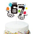thumbnail image 1 of Decoración para tartas de cumpleaños Fukaisu 6-7, 20 x 16,5 cm, 1 of 7