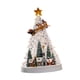 thumbnail image 3 of Caja de música con forma de de Navidad y luz, decoración navideña, adorno creativo, caja de música navideña para escritorio, restaurantes, 3 of 9