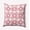 Pink Icing, variant on 20" x 14" Simply Daisy Flowers on Gingham Polyester Indoor/Outdoor Pillow, Purple Qty 1