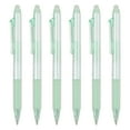 thumbnail image 1 of Uxcell 6 Pcs Stylos Gel Effaçables, 0,7 mm Paillettes Rétractables Pointe Fine Effaçable à la Chaleur Stylos Parfumés Marqueurs Écriture Fluide avec Parfum de Fraise pour Scrapbooking Peinture Écriture, Vert Pâle, 1 of 7