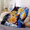 thumbnail image 1 of Cartoon Anime Dragon Ball Printed Flannel Coral Fleece Blanket Children'S Blanket, 1 of 1