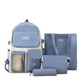 thumbnail image 3 of ibiyuan School Backpacks Lightweight Versatile Durable School Bag Set for Ages 5th 6th 8th 10th, Middle Elementary, High School, Travel, Weekend Outings, 3 of 8