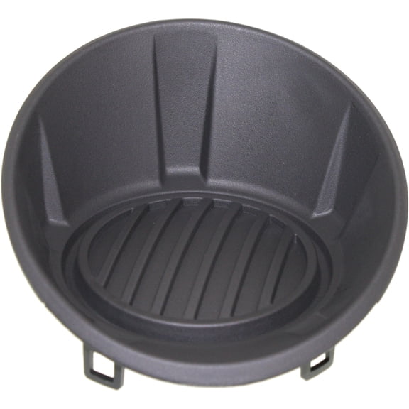 Fog Light Cover Compatible with CHEVROLET CAMARO 2010-2014 RH Black LS Model Coupe