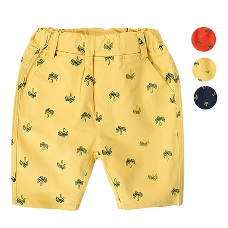 Toddler Baby Boys Woven Beach Shorts Cargo Jogger Short Pants