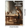 thumbnail image 3 of Dog Calendar,2026 Wall Calendar Dogs 12 Month Jan 2026 - Dec 2026 with Daily Activities for Organizing & Planning,Fun Dogs Pets Hanging Wall Calendars for Family Home Office Supplies(German Shepherd), 3 of 9