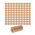 thumbnail image 4 of Etiquetas de papel Kraft de 100 piezas con etiquetas de regalo artesanales de cadena de 100 m, etiquetas colgantes marrones de boda Un 6cm Sunnimix Etiquetas en blanco del favor del banquete de boda, 4 of 8