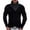 01 Black, variant on Awdenio Men's Sweaters , Fashion Men Casual Button Long Sleeve Casual Solid Turtleneck Sweater Blouse