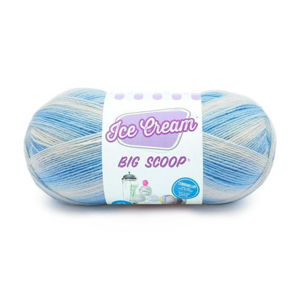 Lion Brand Ice Cream Big Scoop Yarn Blueberry, Aryclic Yarn Blueberry 30655342