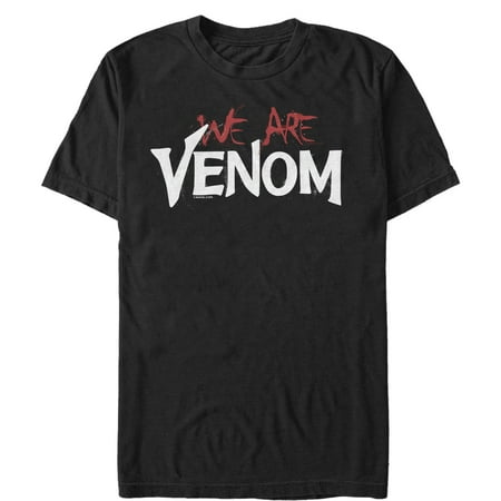 Men's Marvel We Are Venom Film Graphic Tee Black Medium