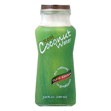 Taste Nirvana Young Coconut Natural Juice, 9.5 FO (Pack of (Best Tasting Juice Vape)