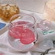 thumbnail image 3 of Tazas de vidrio con capacidad para tazas con asas redondas multicolores, para cerveza, café, leche, té y jugo, 3 of 5