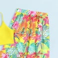 thumbnail image 6 of Bathing Suit Girls 8 Girl's 3 Piece Cute Bowknot Bathing Suit Halter Triangle High Waisted Swimsuit with Beach Cover Up Skirt, 6 of 6