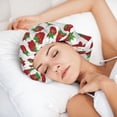 thumbnail image 6 of Sigee Hand Drawn Strawberry for Hair Wrap Adjustable Sleep Cap for Hair Protection and Comfort, Adjustable Night Cap for Women, 6 of 6