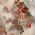 thumbnail image 5 of Bufanda de seda para mujer, chales y envolturas livianos para bodas, chal de pashmina de moda, bufandas bordadas, 5 of 5