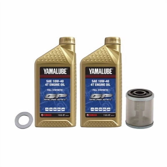 Oil Change Kit Yamalube Hi-Perf. Full-Synthetic 10W-40 for Yamaha YZ426F 2000-2002