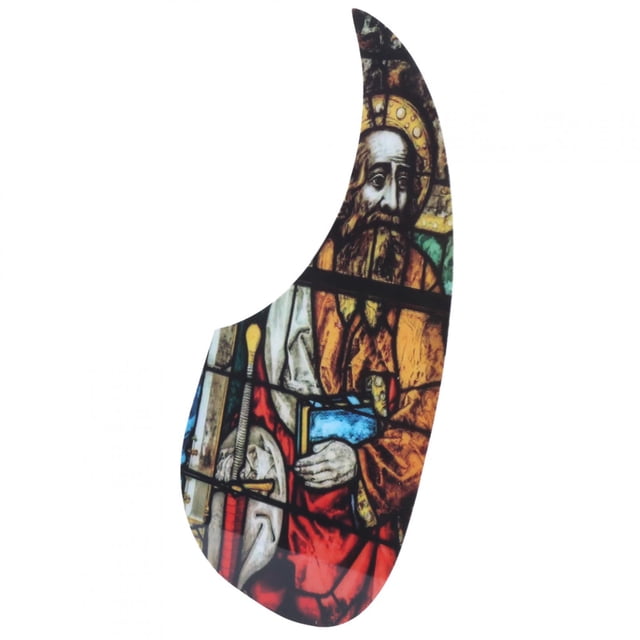 Accessoires d'Instruments de Musique, Protège-Garçon de Guitare Acoustique Autocollant Décoration Protège-Garçon de Guitare Acoustique Construction Robuste