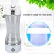 thumbnail image 4 of Hydrogen Water Bottle 420ml Rechargeable SPE Technology Portable Hydrogen Rich Water Cup for Home Outdoor White, 4 of 5