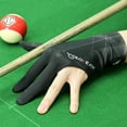 thumbnail image 3 of Full-Finger Billiard Gloves Non-Slip Billiard Training Gloves Left/Right Hand Three Finger Snooker Elasticity Sports Accessories left Red, 3 of 6