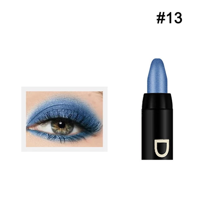 Waterproof Glitter Eyeshadow Stick, Long-lasting Rotating Eye Makeup Crayon, Shimmer Cream Shadow for Daily Wear & Compact Design, Multi-Color Options