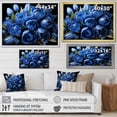 thumbnail image 4 of Designart "Blooming Azure Blue Tulips" Tulips Floater Framed Canvas Prints, 4 of 5