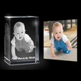 thumbnail image 4 of AISENIN Personalized 3D Crystal Photo Mothers Day Gift for Women Wife Custom 3D Photo Crystal 3D Picture Cube Gift Idea 3D Photo Engraved Crystal with Gift Box, 4 of 5
