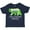 Navy Blue, variant on Inktastic Smoky Mountains, Tennessee Mountains and Bear Shape Boys or Girls Toddler T-Shirt