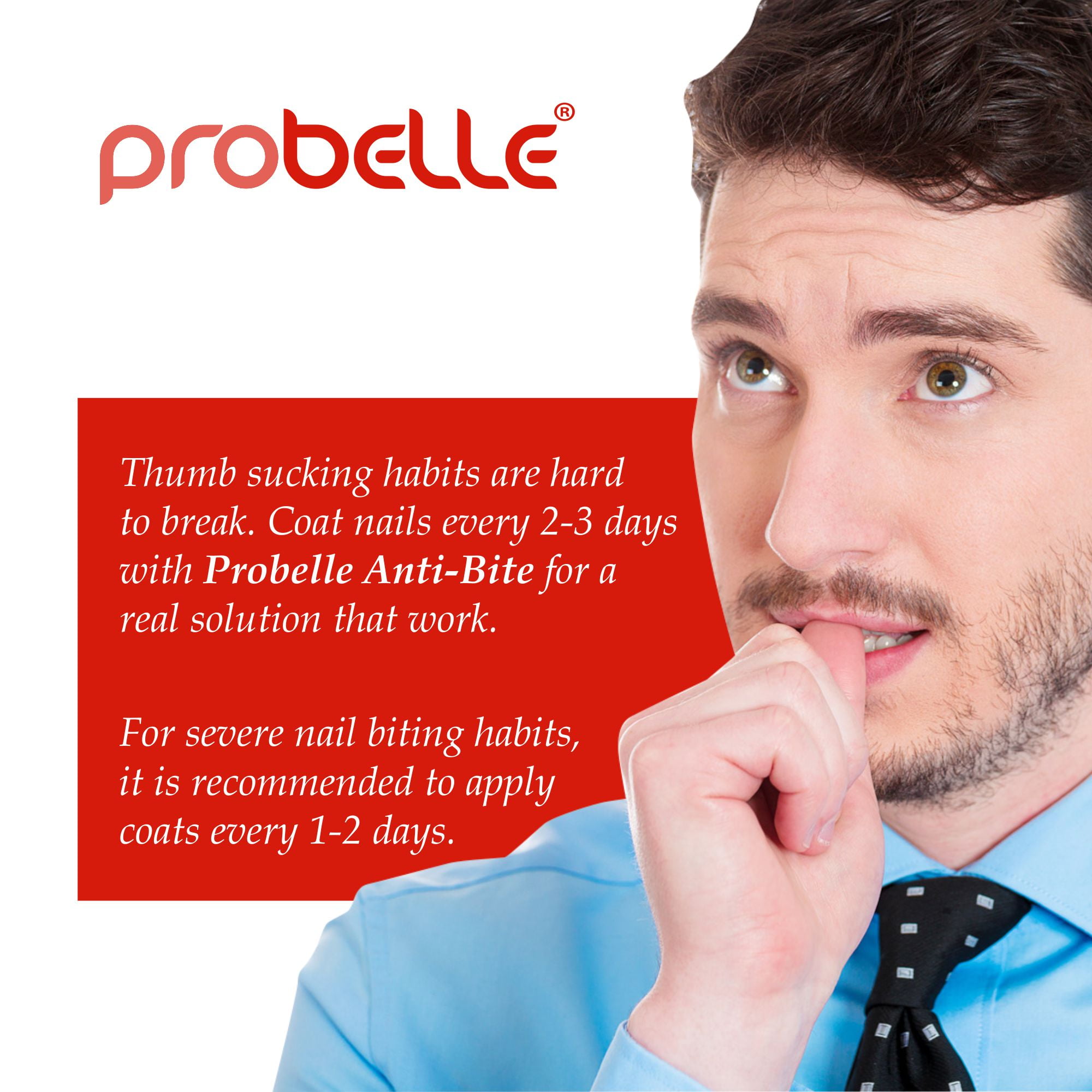 Probelle Anti Bite Stop Nail Biting And Thumb Sucking Clear PRO005 Clear -  Price in India, Buy Probelle Anti Bite Stop Nail Biting And Thumb Sucking  Clear PRO005 Clear Online In India