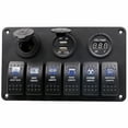 thumbnail image 1 of Minkissy 1 Set Ship Combination Panel with ABS Material for Marine Use in Black Color, 1 of 8