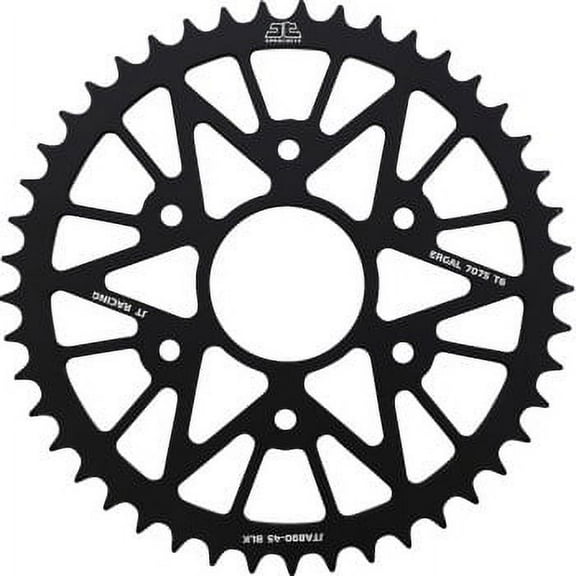 JT Racelite Aluminum Black Rear Sprocket 45 Tooth (JTA890.45BLK)