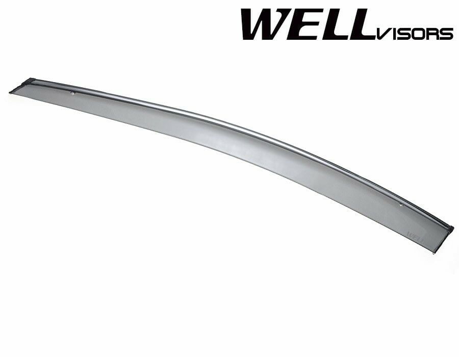 For 07-12 Mazda CX-7 WellVisors Side Window Deflector Visors With Chrome Trim