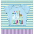 thumbnail image 2 of Shop4Ever It's OK to Be Different Autism Awareness Giraffe Baby's Bodysuit Infant Cotton Romper 6 Months Light Blue, 2 of 5