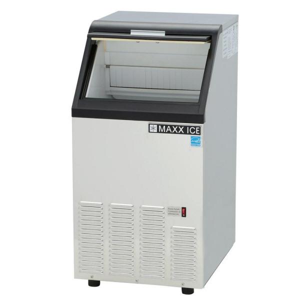 Edgecraft MAXX ICE Self-Contained Bullet Dice Ice Maker, 75 Lb, Silver