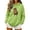 ZA-Green-lightweight fleece sweatshirts, variant on Frostluinai Graphic Hoodies for Women Oversized Sweatshirts Drawstring Long Sleeve Drop Shoulder Pullover Lightweight Soft Fall Clothes with Pokcet S-XXL