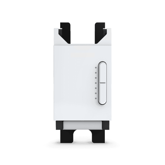 Smart Dimmer by Deako, Single-Pole, Rocker-Style Dimming, 2.4 GHz Wi-Fi, Remote App, Voice Control, Neutral Wire Required, White